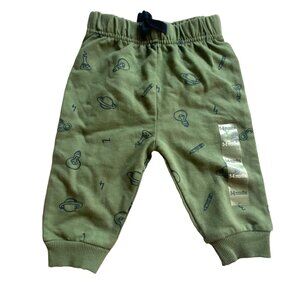 First Impressions infant soft pants-green-size 3-6 months-NWT